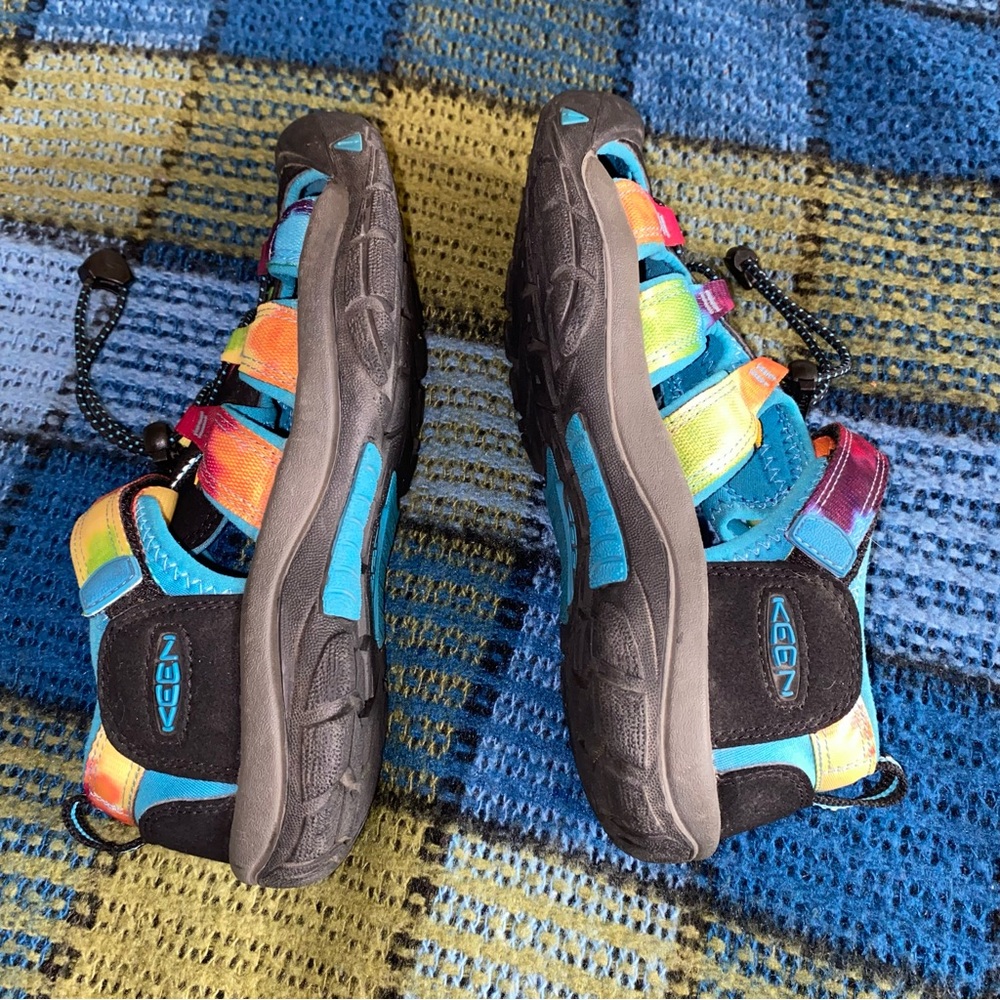 Bright Multicolor Keen Sandals Size Eu 37 US 5 - Picture 10 of 16